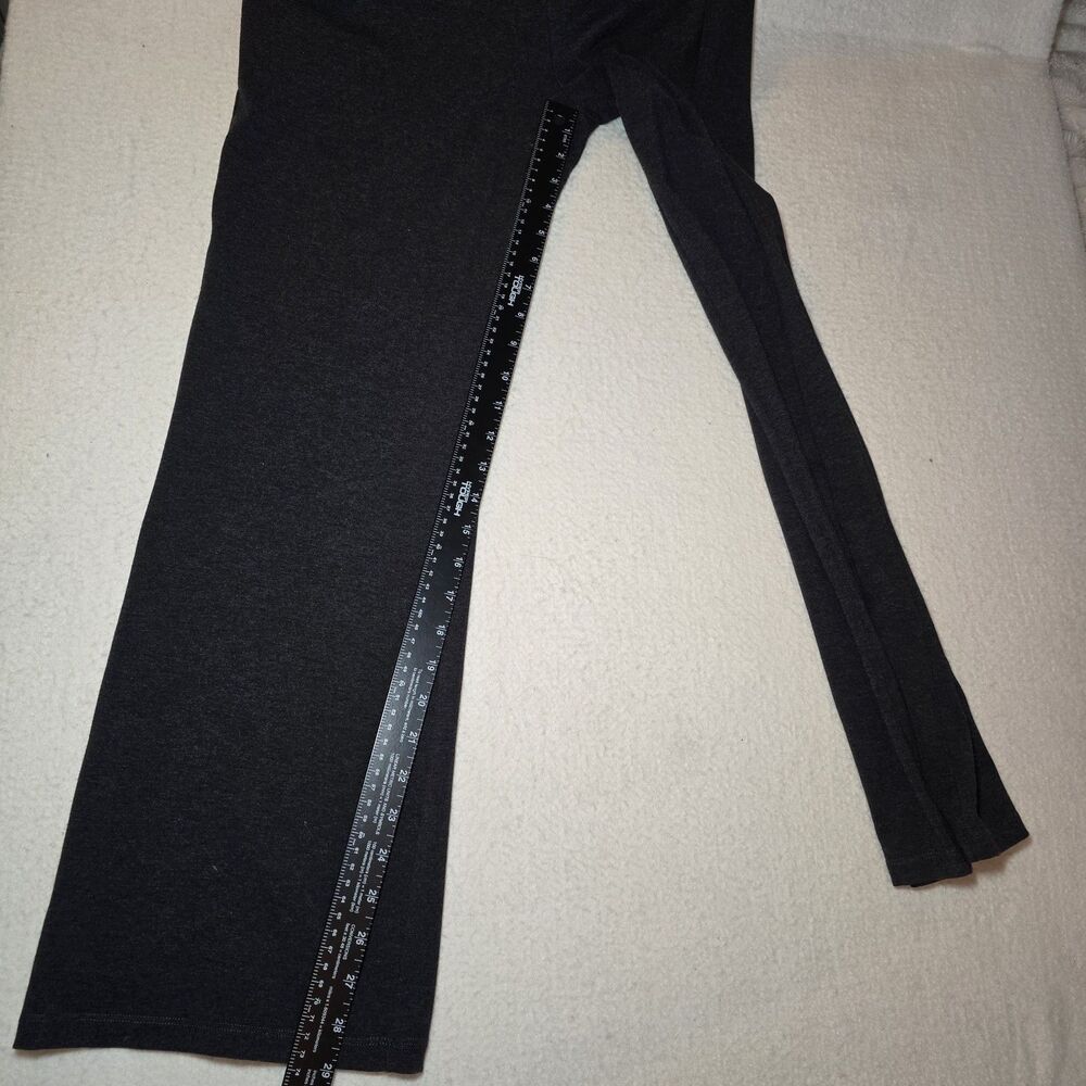Dark Gray Yoga Bootcut Pant Business Corporate Comfy XL Faux Dress Pants - Picture 3 of 8